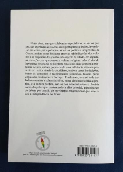Cultura Portuguesa na Terra de Santa Cruz.