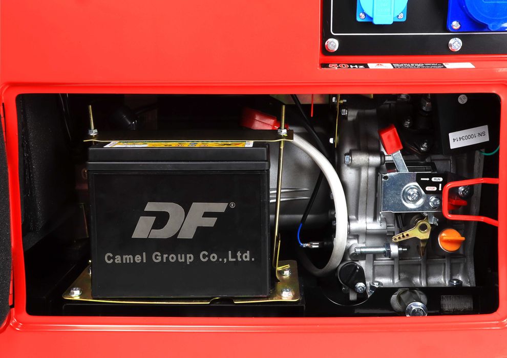Gerador Diesel Monofásico Insonorizado 6kVA LL29