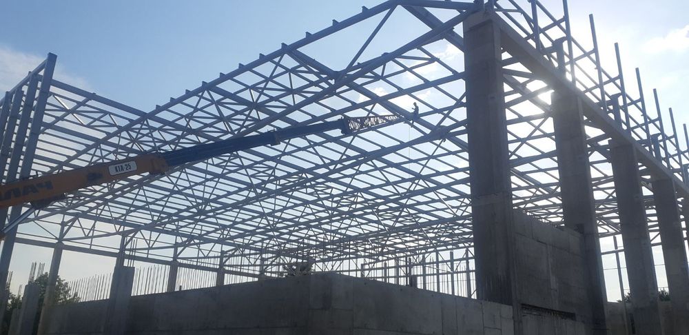 Металоконструкції. Ангари.