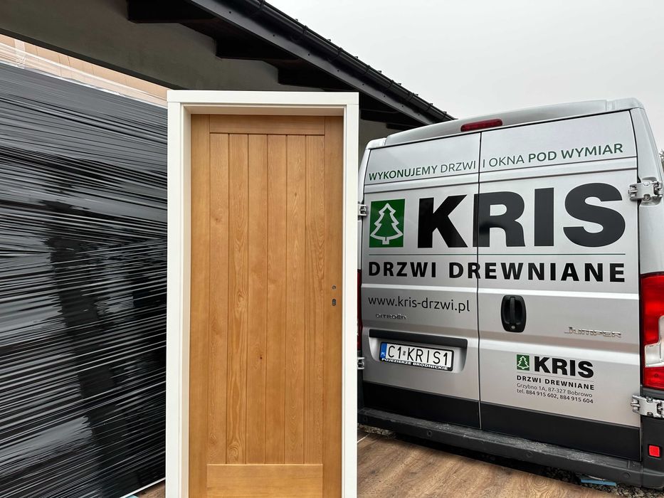 Drzwi drewniane sosnowe Amerykańskie Na Każdy Wymiar w dowolnym wzorze