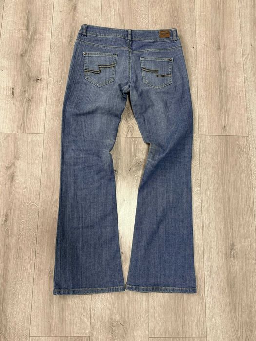 буткат клеш Y2K синие джинсы архив bootcut flare