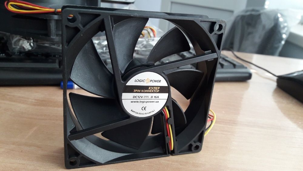 Вентилятор для корпуса logicpower 80 - 140 мм