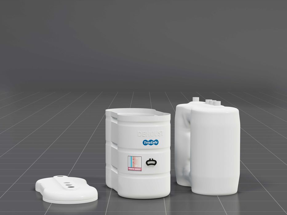 Zbiornik dwupłaszczowy 750l na paliwo ON,opałowy, fabr.nowy, atest CE