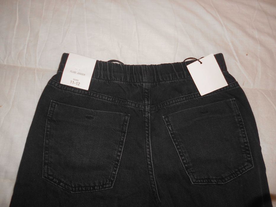 Calças pretas para menina adolescente Zara Novo