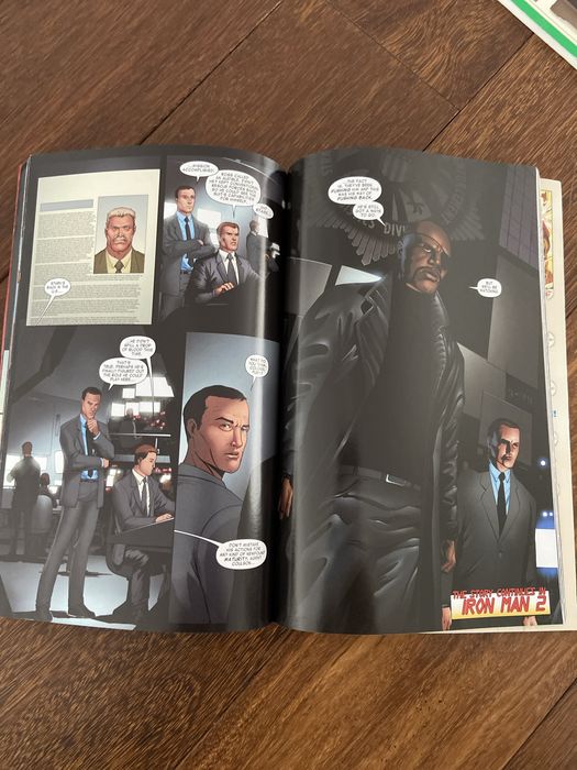 Livro da historia do Iron Man (Homem de Ferro)