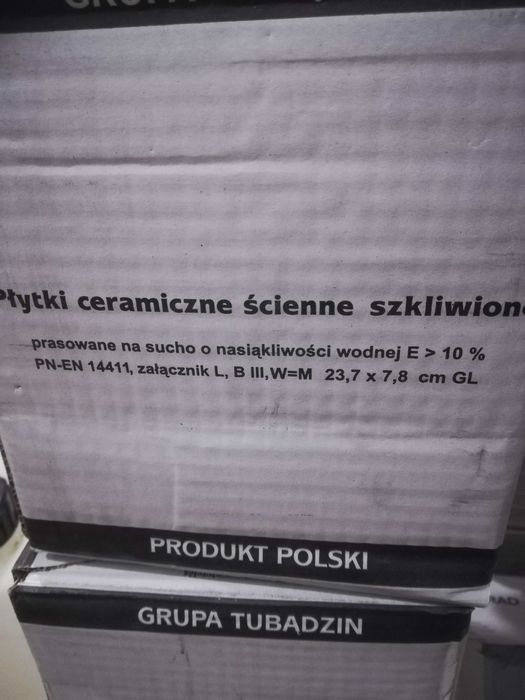 Glazura, płytki Burano Bar White - 3 op.