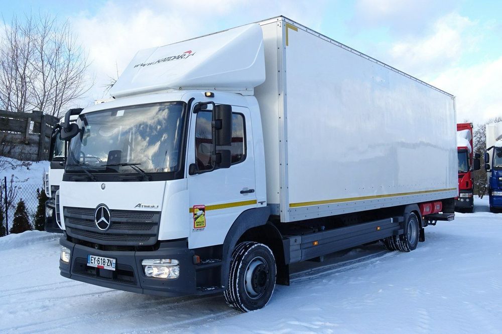 Mercedes-Benz Atego 1218 Euro 6 Tylko 337 tys.km! kontener 20 palet winda  Mercedes Atego 1218 Euro 6 Kontener 20p. Sprowadzony winda Tylko338km