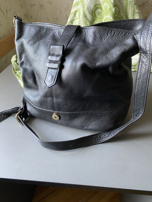 Шкiряна Сумка через плече Warehouse. Як нова. Натуральная кожа.