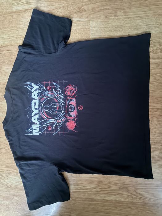 Mayday t-shirt xl czarny