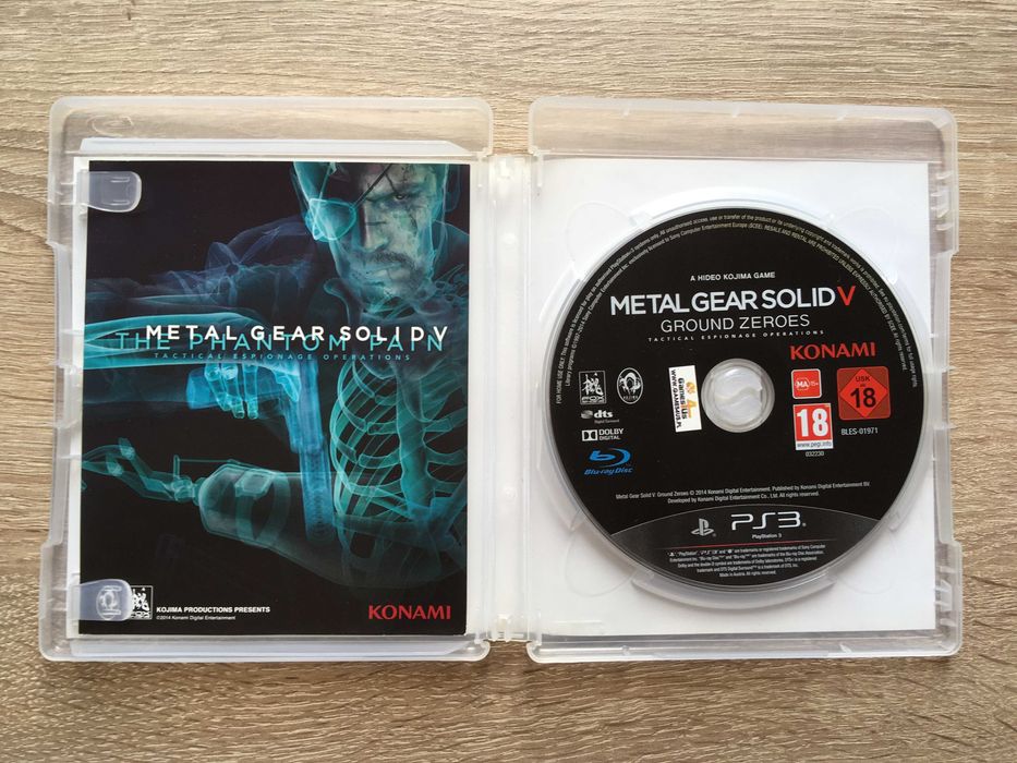 Metal Gear Solid V: Ground Zeroes - PS3 - stan Używany, sprawny 100%