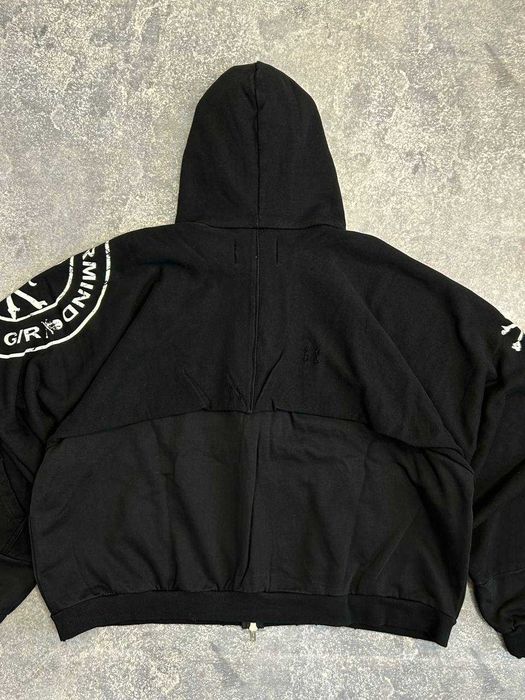 Худі Project Grailz GR Mastermind zip up чорна зіпка зипка худи кофта