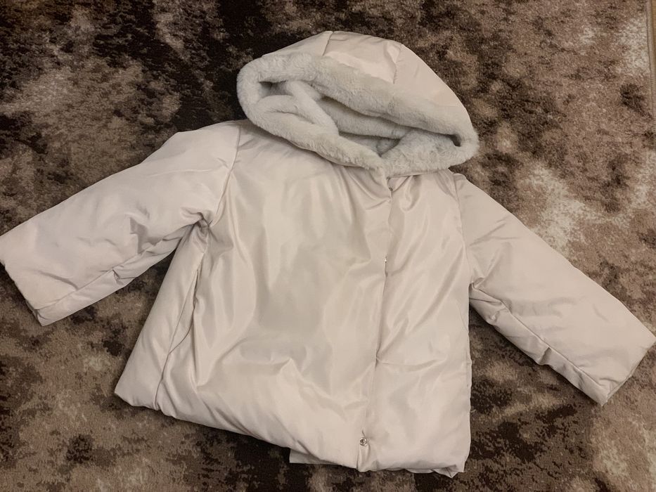 Зимова куртка ZARA 104 розмір, 3-4 роки для дівчинки