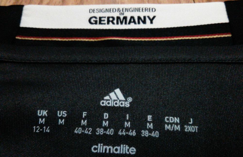 Adidas Climacool Climalite 2014 World Cup GERMANY футболка Унісекс