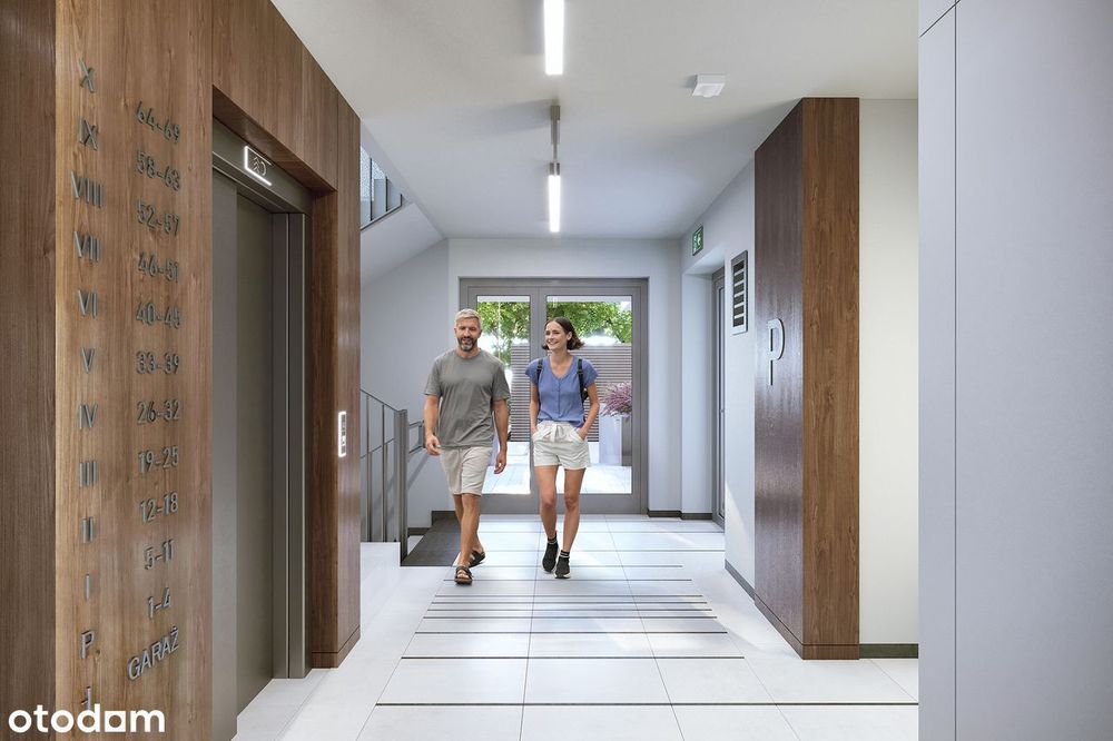 2-pokojowe mieszkanie 43m2 + balkon Bez Prowizji