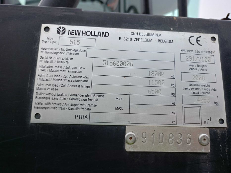 Sieczkarnia do kukurydzy New Holland