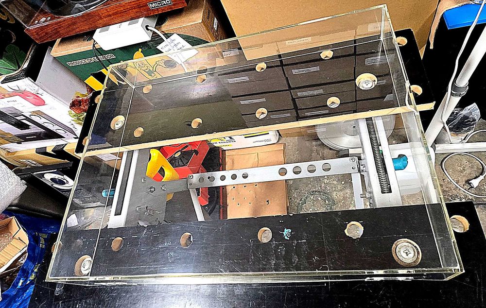 Micro Seiki DD7/40 oryginalna pokrywa, mały defekt