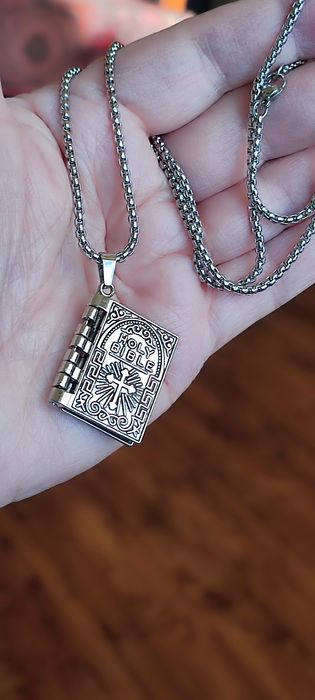 Naszyjnik z tekstem Biblii- miniatura