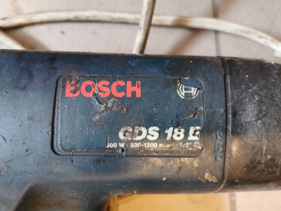 Klucz udarowy Bosch GDS 18 E