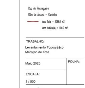 Quintinha em Riba de Âncora, com casa em pedra para recuperar .