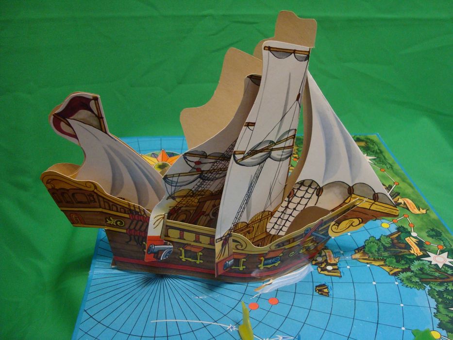 Настольная игра "Поднять паруса" , 1982 г