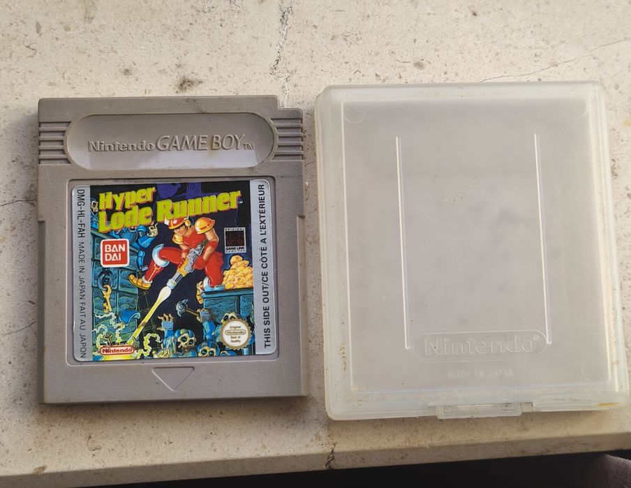 Hyper Lode Runner para Game Boy.
Em bom estado e a funciona