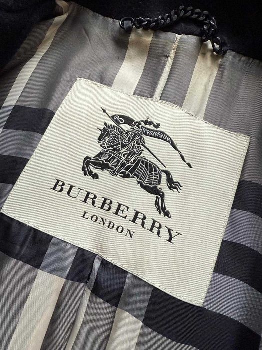 Oryginalny płaszcz damski Burberry Prorsum wool vintage y2k
