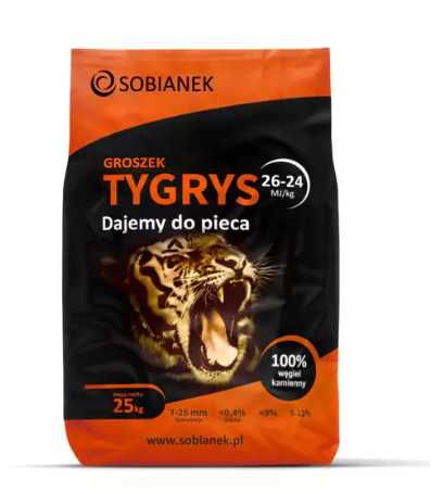 Eko groszek Sobianek Tygrys Dostawa HDS