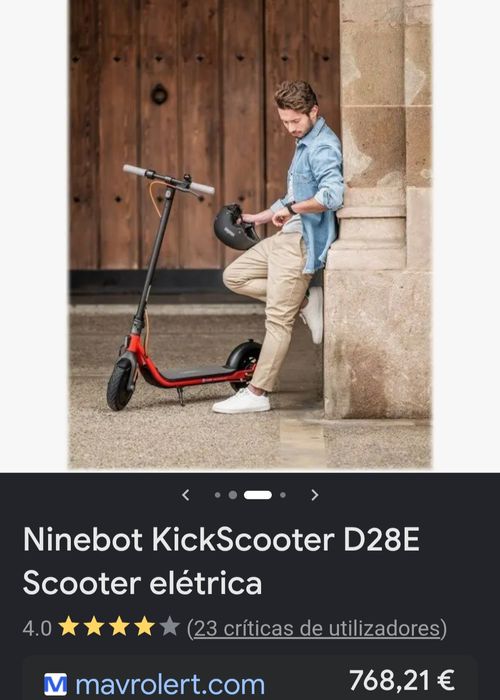 Ninobot D28 a trabalhar tudo a 100%  deixo testar