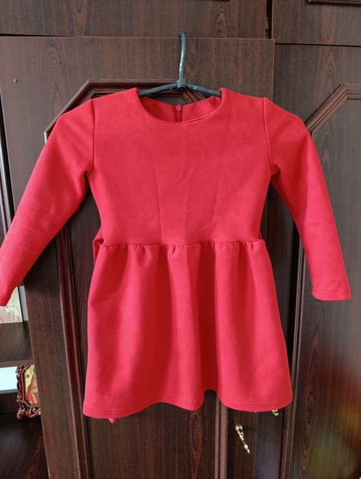 Сукня замшева на зріст 116 см