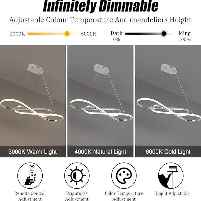 Candeeiro suspenso LED