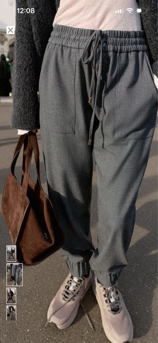 Штани, брюки, джогери, карго ZARA
