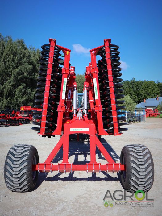 Brona talerzowa hydrauliczna TORNADO 3,5m 4 m 4,5m 5 m 6m Grano System