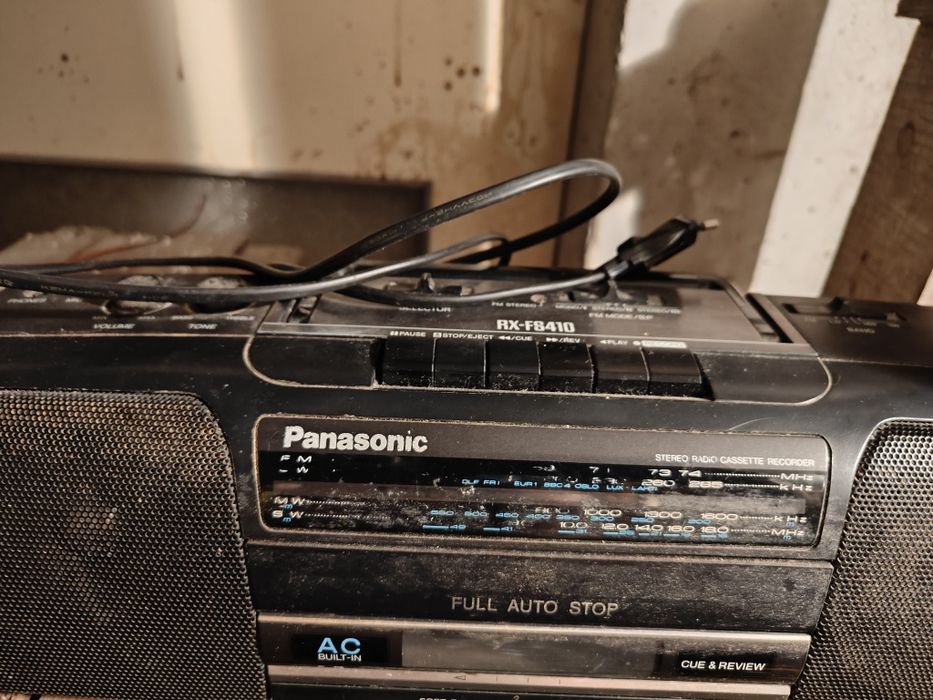 Radioodtwarzacz magnetofon Panasonic RX FS410