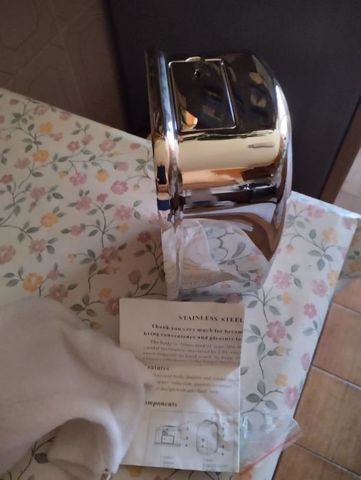 saboneteira automático de mãos Inox Novo  automático