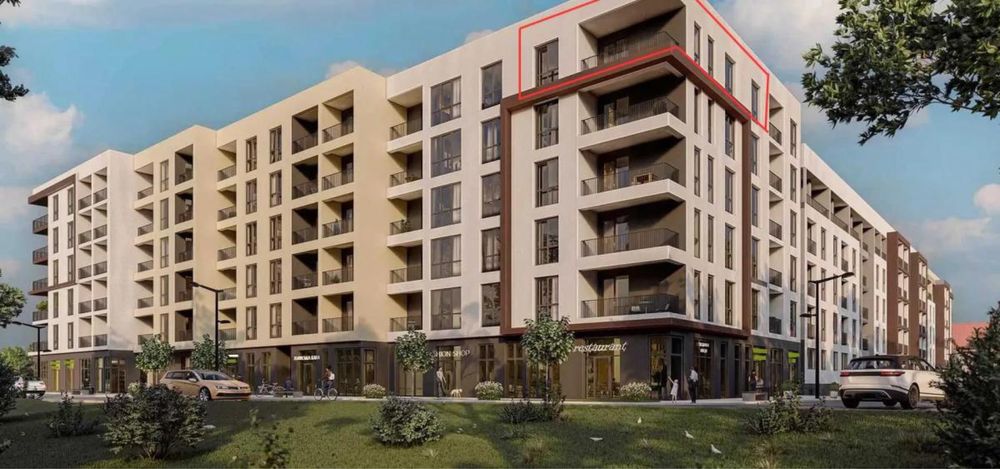 Продається 2 кімнатна квартира в ЖК Континент Стайл/ 91 кв.м