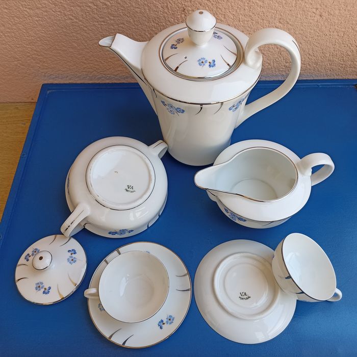 Serviço Tête a Tête Art Deco Vista Alegre 1922-47