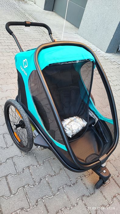 Przyczepka rowerowa Hamax Pioneer Duo