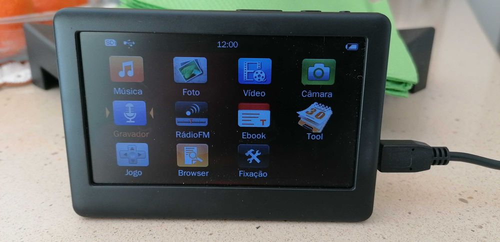 Equipamentos de áudio e vídeo, lote de 7 peças, tudo por 40€