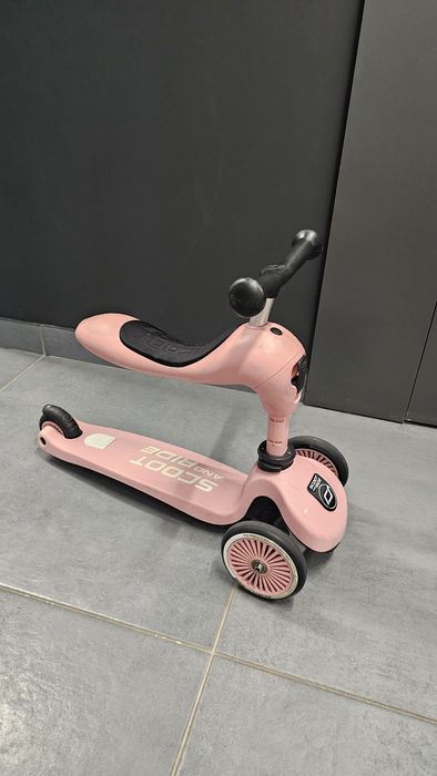 Самокат біговел Scoot and ride, Рожевий
