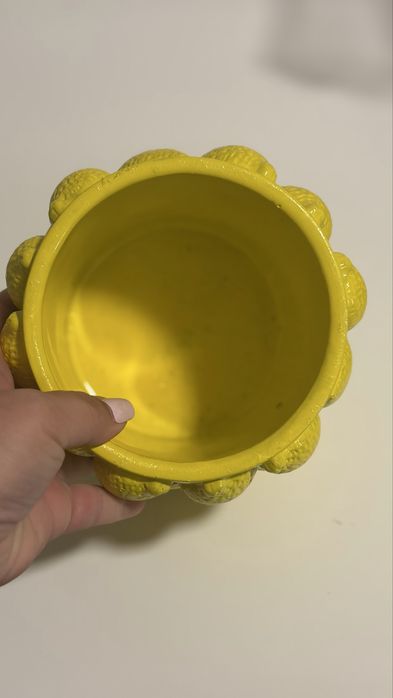 Vaso Limões cerâmica