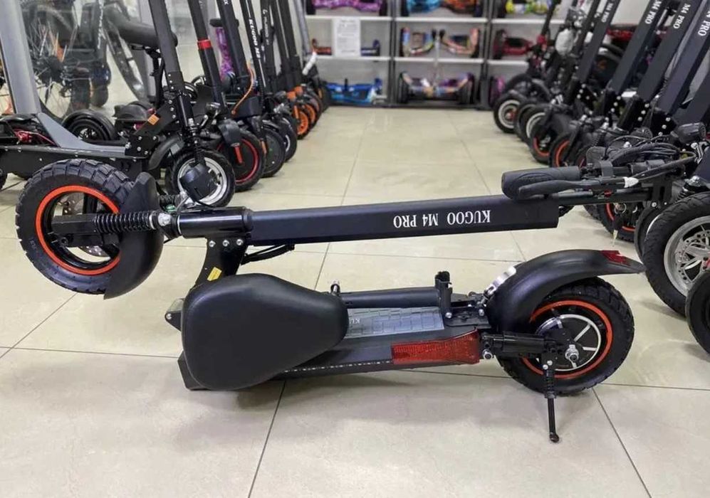 Мощный электросамокат KUGOO M4 PRO 1000Вт 13/18/21Ah. Електросамокат