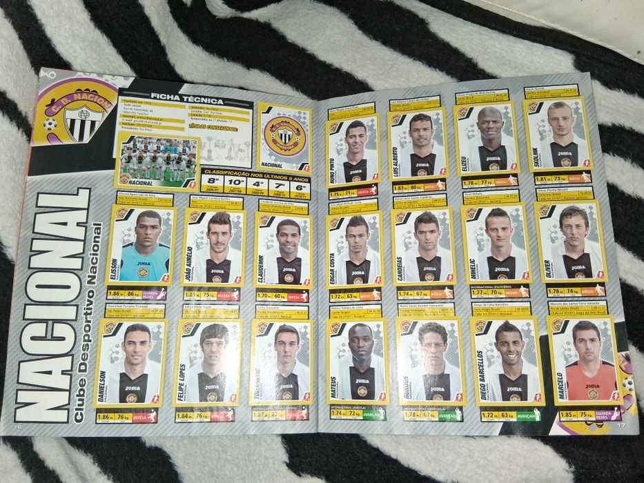 Caderneta Futebol 2011/12