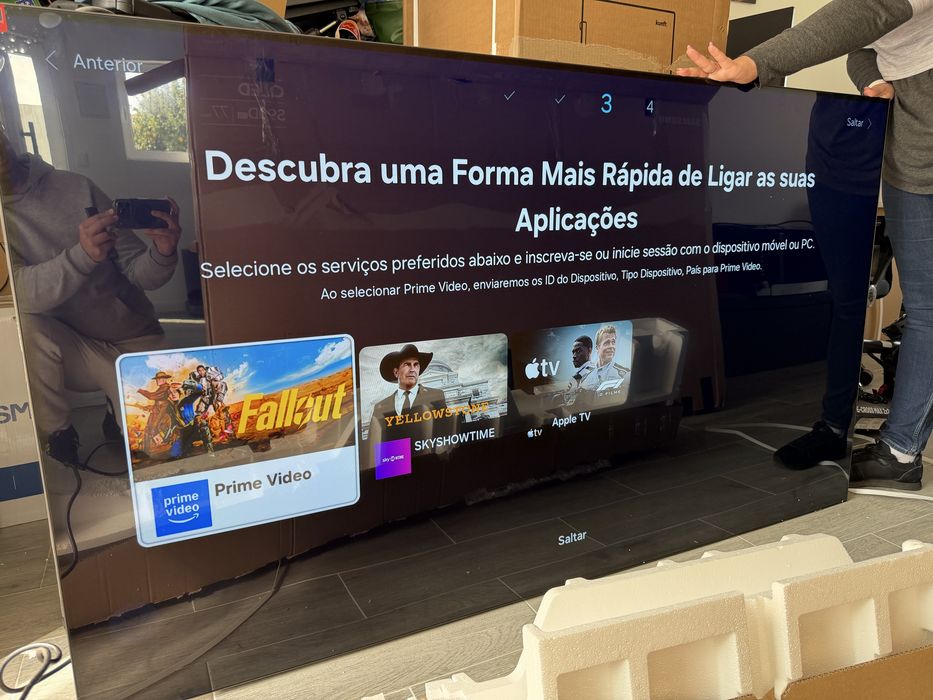 Smart TV Samsung 77 Polegadas OLED Nova