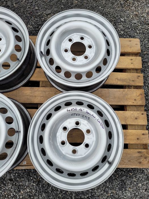 FELGI Stalowe Stalówki Sprinter Crafter - 16 cali 6x130