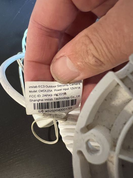 Camara vigilancia imilab xiaomi ec3