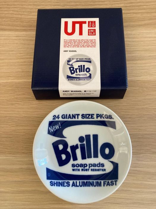 Andy Warhol - Brillo Uniqlo plate
Edição limitada