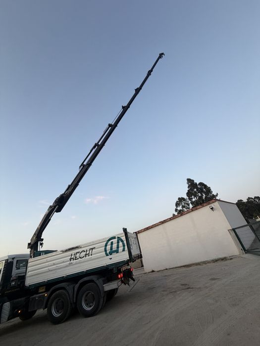 Man TGS480 com grua de 22M e bascula