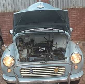 samochód zabytkowy Morris Minor