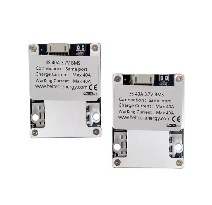 BMS плата захисту акумулятора 3S 40A 3,7V li-ion/ 4s 40A 3,2 lifePo4
