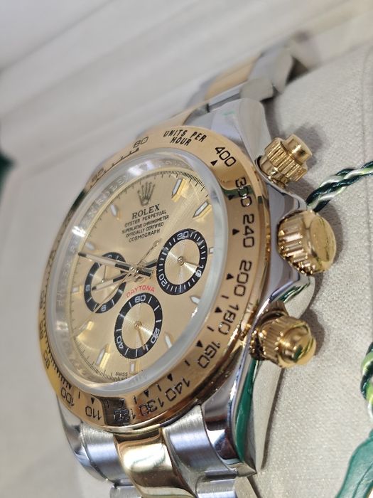 Rolex Daytona "Ranveer Singh" – Mostrador Champanhe, aço e ouro 18k